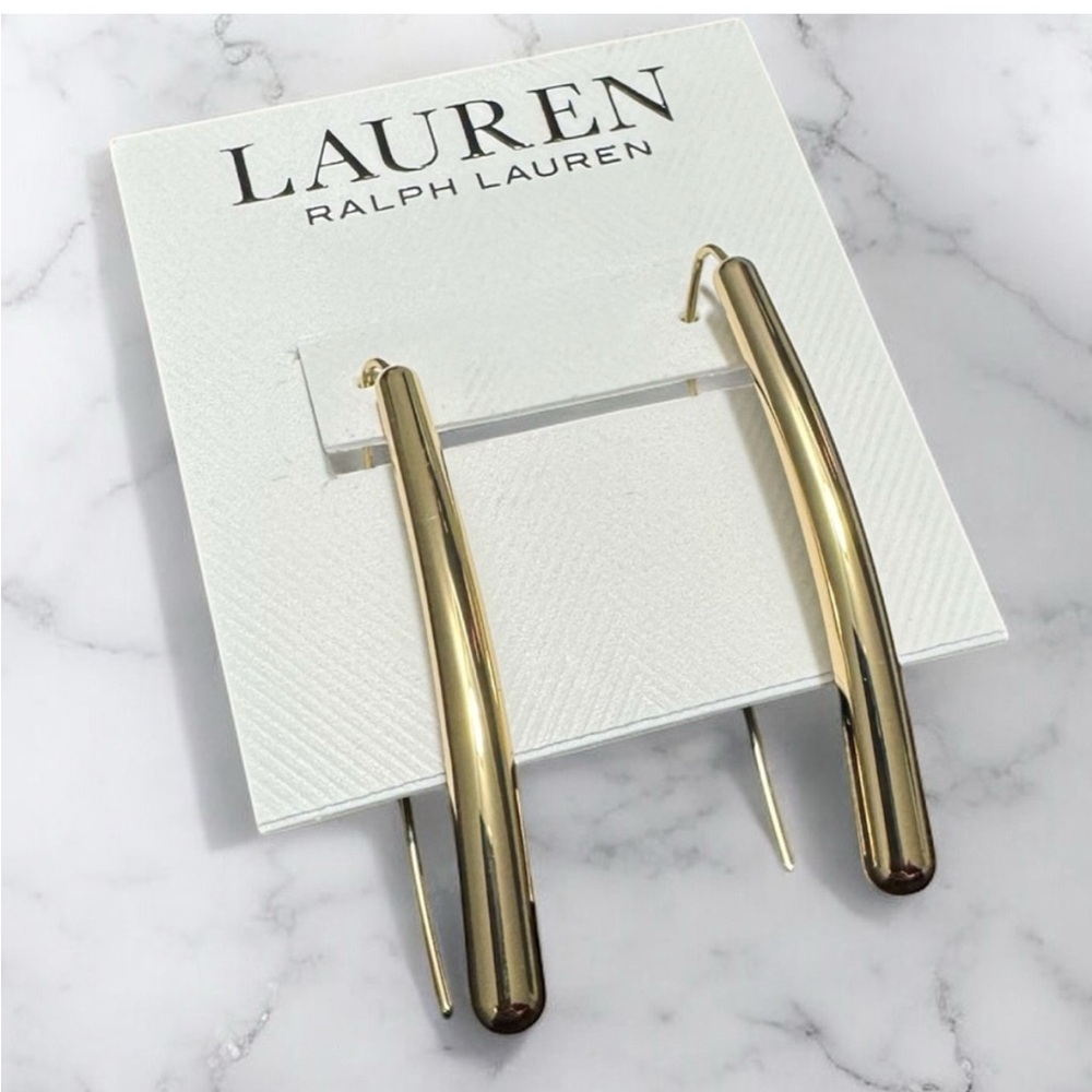 Lauren Ralph Lauren
Gold-Tone Sculptural Threader Earrings